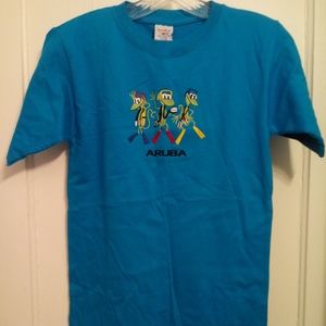 Aruba Crew Neck Graphic Short Sleeve Shirt